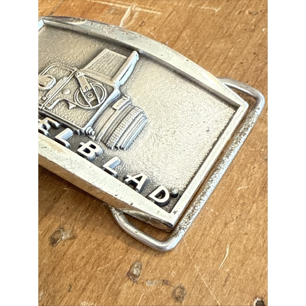 Vintage‎ Jostens Sterling Hasselblad Camera Belt Buckle - Picture 9 of 12